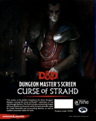 D&D - 5E - DUNGEON MASTER'S SCREEN - CURSE OF STRAHD (ENGLISH)